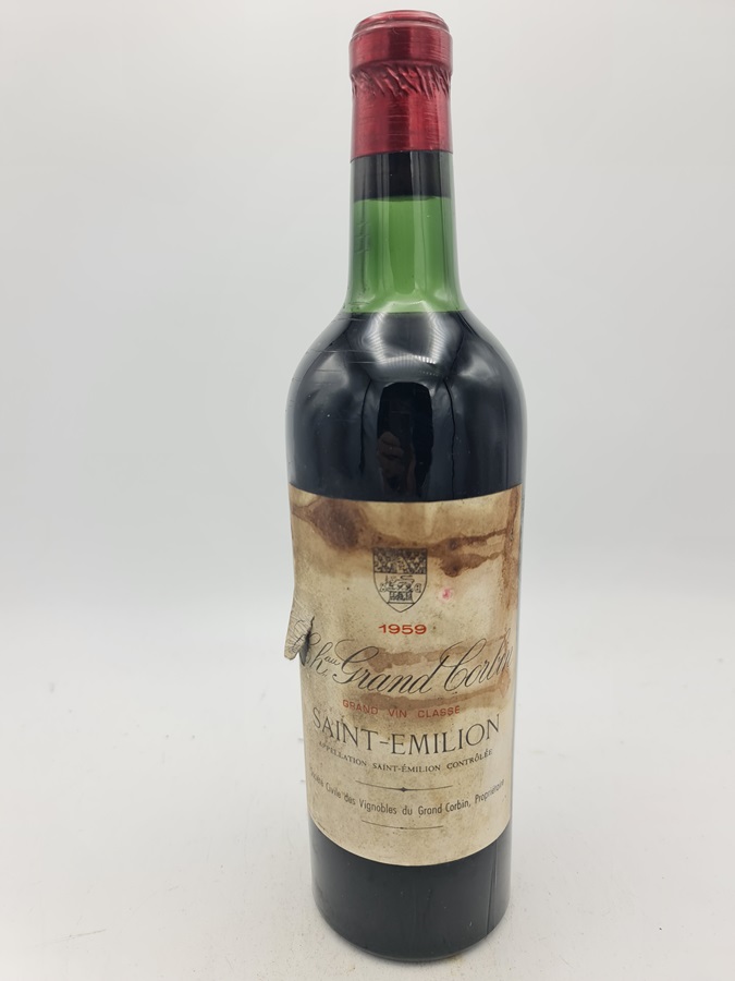 Château Grand Corbin Saint-Emilion Grand Cru 1959