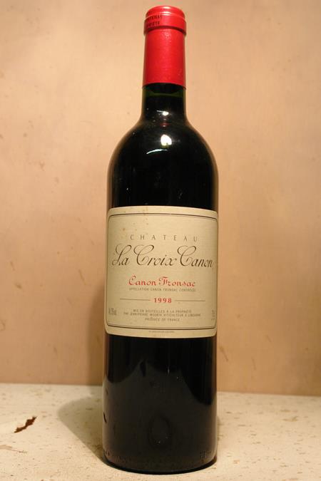 Château La Croix Canon Canon Fronsac 1998