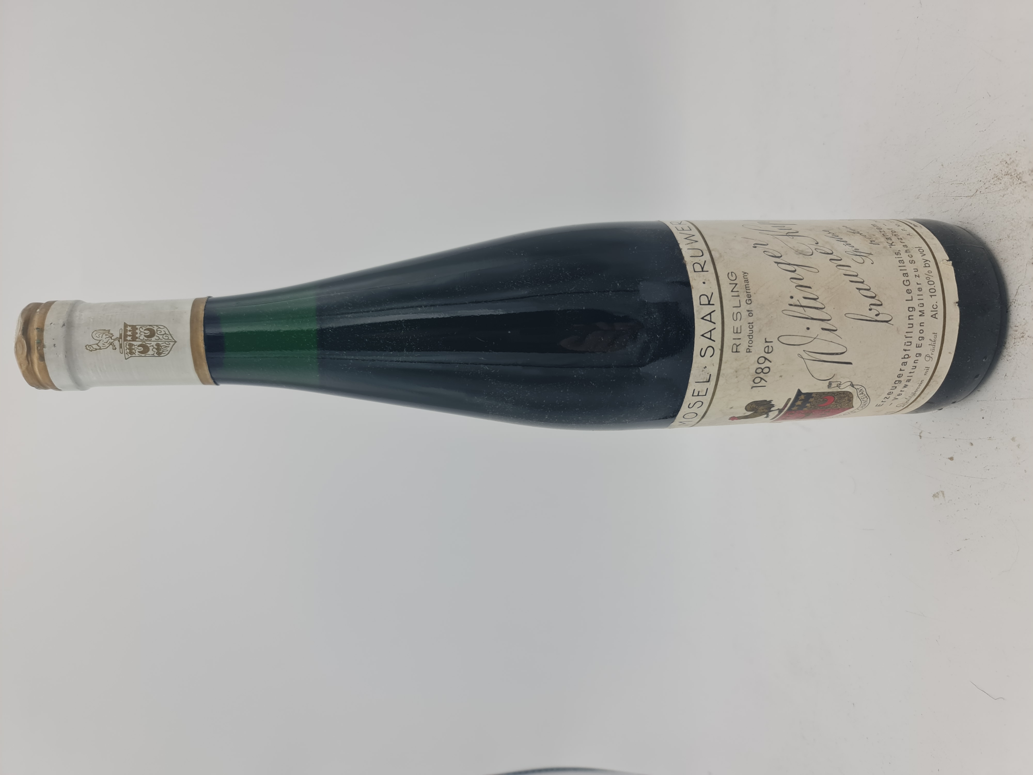 Le Gallais 'Egon Müller zu Scharzhof ' - Wiltinger braune Kupp Riesling Spätlese trocken dry 1989
