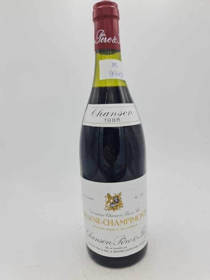 Chanson Père et Fils - Beaune 1er cru 'Champimonts' 1988
