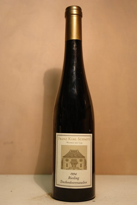 Franz Karl Schmittsches Weingut Hermannshof - Niersteiner Hipping Riesling Trockenbeerenauslese 1994 500ml