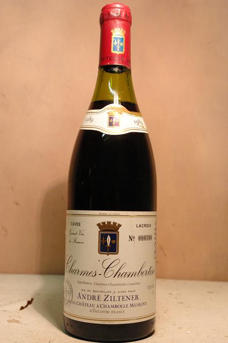André Ziltener - Charmes-Chambertin Cuvée Lacroix 'Grand Cru' 1989
