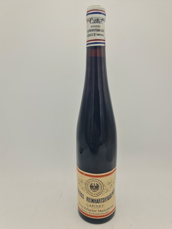 Schloss Reinhartshausen - Erbacher Markobrunn Riesling Trockenbeerenauslese cabinet 1911