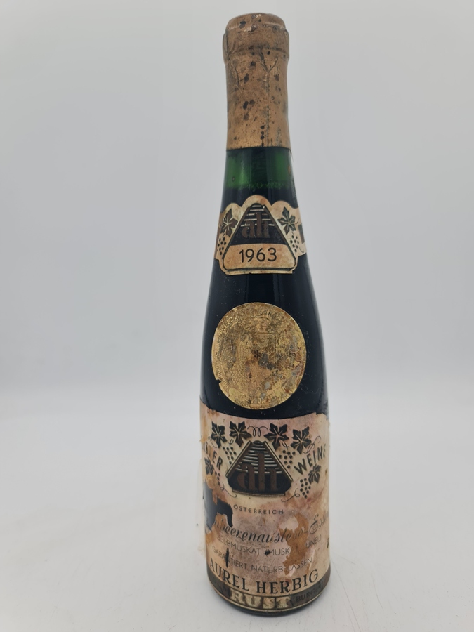 Aurel Herbig - Yellow Muscat Trockenbeerenauslese Rust Austria 1963 375ml 