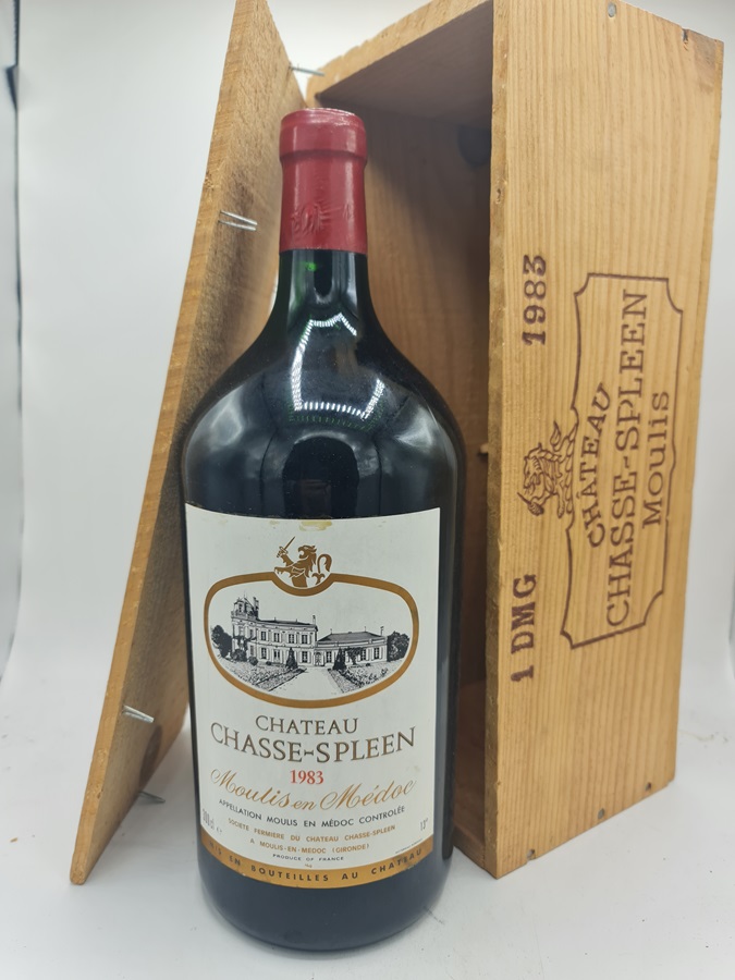 Château Chasse Spleen 1983 DMAGNUM 3000ml OWC Château Chasse Spleen 1983 DMAGNUM 3000ml OWC