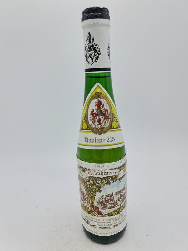 C. von Schubertsche Schlosskellerei Maximin Grünhäuser Abtsberg Auslese N°215 1998