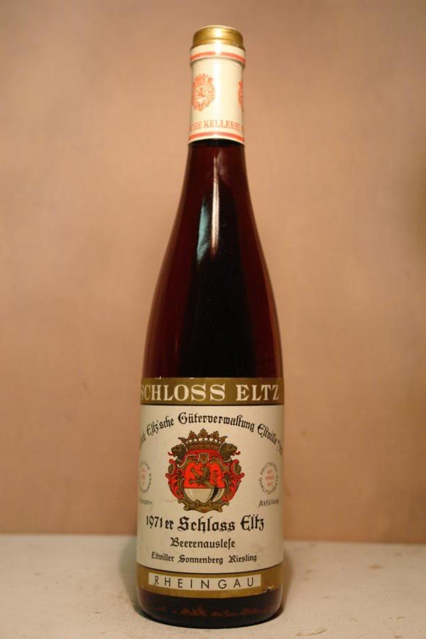 Schloss Eltz - Eltviller Sonnenberg Riesling Beerenauslese 1971