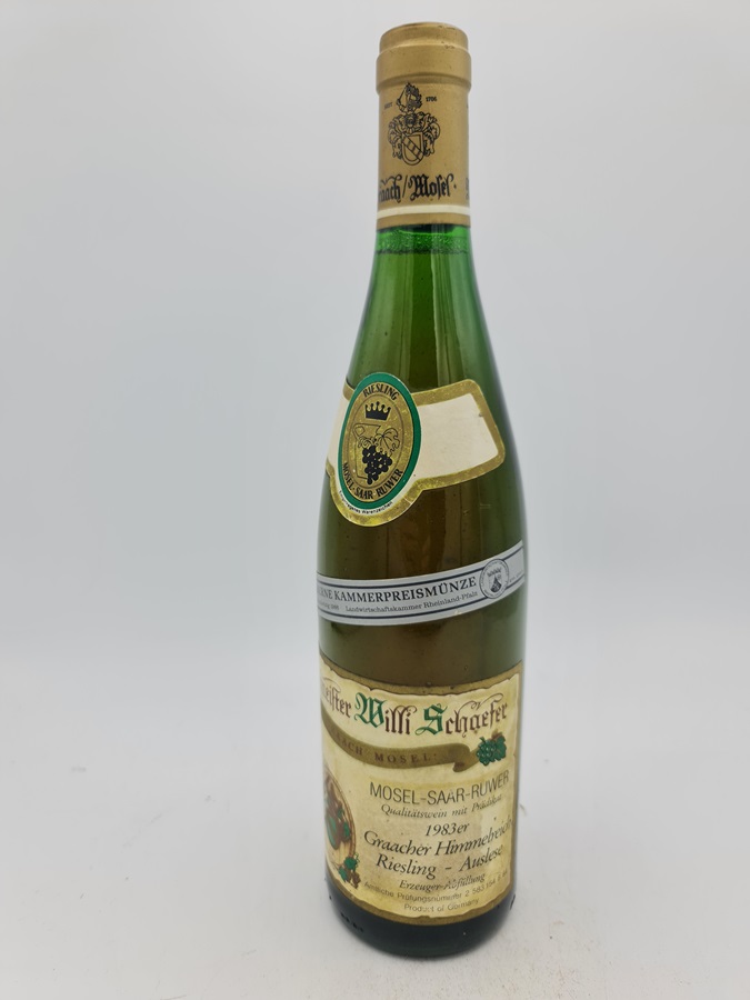 Willi Schäfer - Graacher Himmelreich Riesling Auslese Goldkapsel 1983