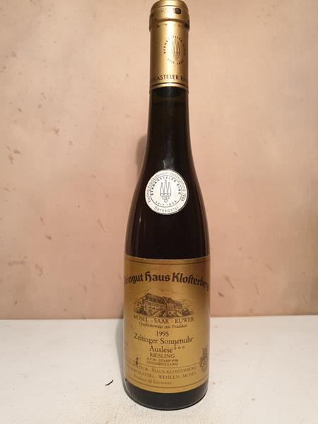 Markus Molitor - Zeltinger Sonnenuhr Riesling Auslese *** (3 STAR) Goldkapsel Versteigerungswein 1995 375ml
