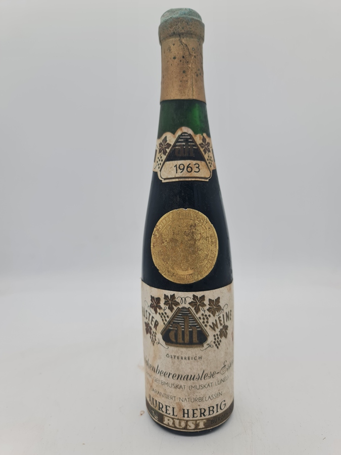 Aurel Herbig - Yellow Muscat Trockenbeerenauslese Rust Austria 1963 375ml