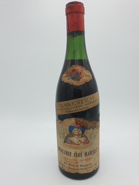 Henry de Boursaulx - Mercury Clos Marcilly 1961