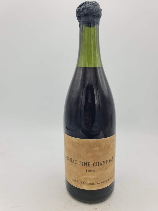 Gabriel Théallier 'Valence-sur-Rhône' - Cognac Fine Champagne Vintage 1865 40% alc by vol.