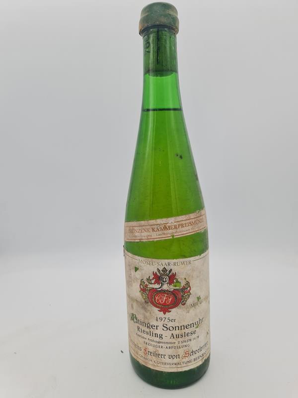 Weingut Heinrich Jos. Schneider - Zeltinger Sonnenuhr Riesling Auslese 1975