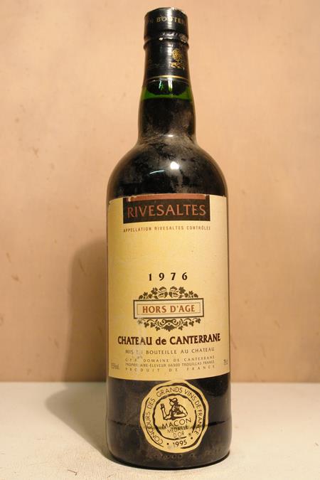Château de Canterrane - Rivesaltes Hors D´Age 1976