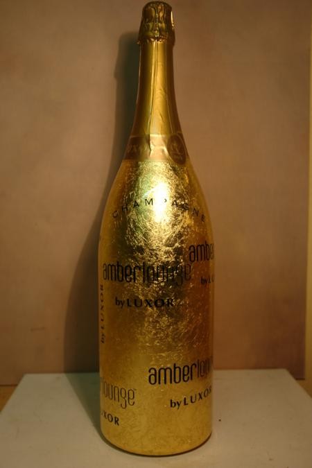 Luxor JEROBOAM - brut 24 Carat pure gold flakes NV 3000ml