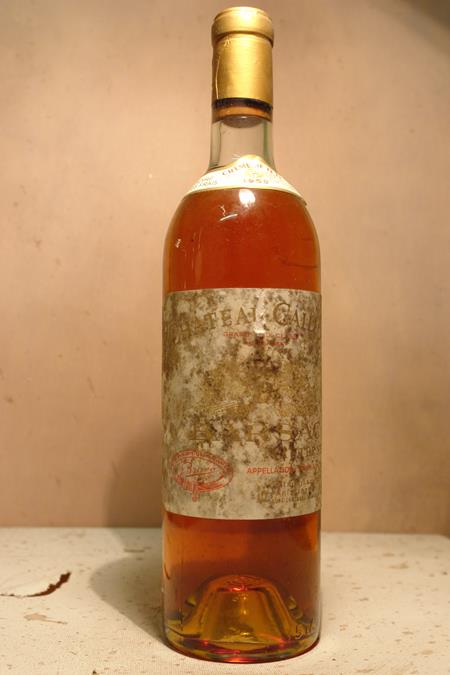 Château Caillou 'Creme de Tete' Sauternes 1959