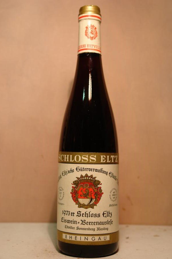 Schloss Eltz - Eltviller Sonnenberg Riesling Eiswein-Beerenauslese 1973 235° Oechsle