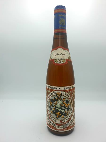 Freiherr Langwerth von Simmern - Hattenheimer Nußbrunnen Riesling Auslese 1970