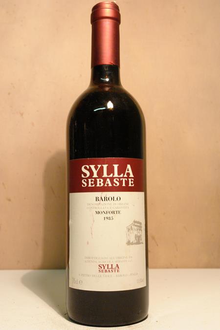 Sylla Sebaste - Barolo Monforte DOCG 1985
