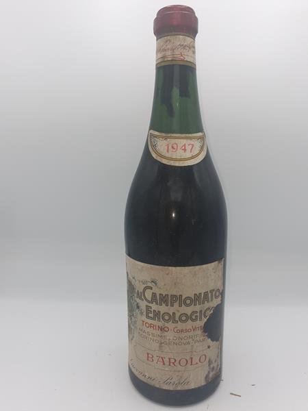 Giovanni Parola Al Campionato Enologico - Barolo 1947