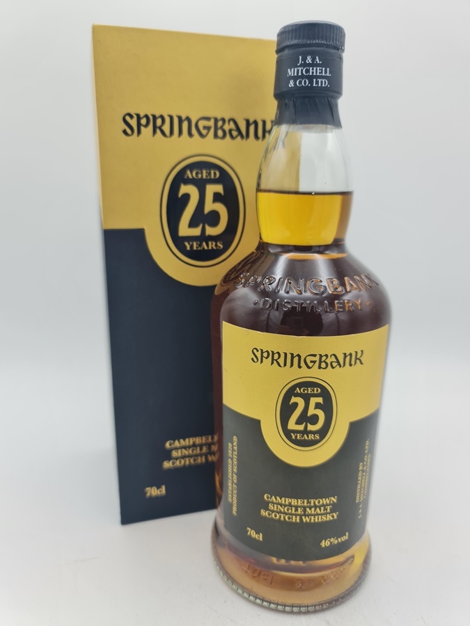 Springbank 25 Years Old 2022 Series Single Malt Scotch Whisky Limited Edition 46,0% alc by vol. with OC