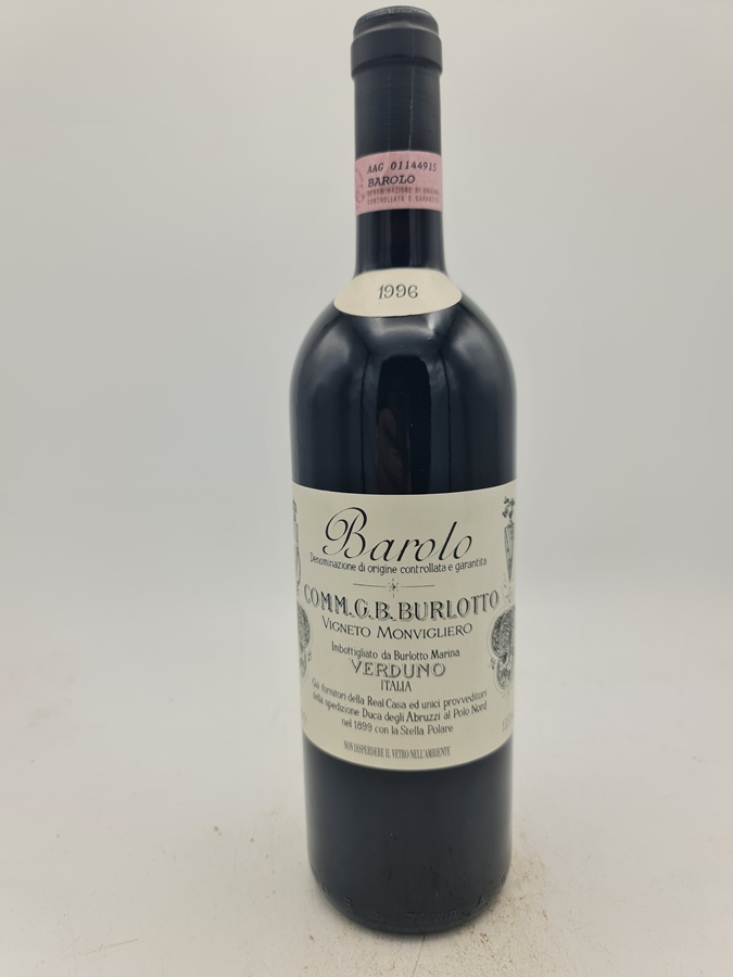 G. B. Burlotto Barolo Monvigliero 1996
