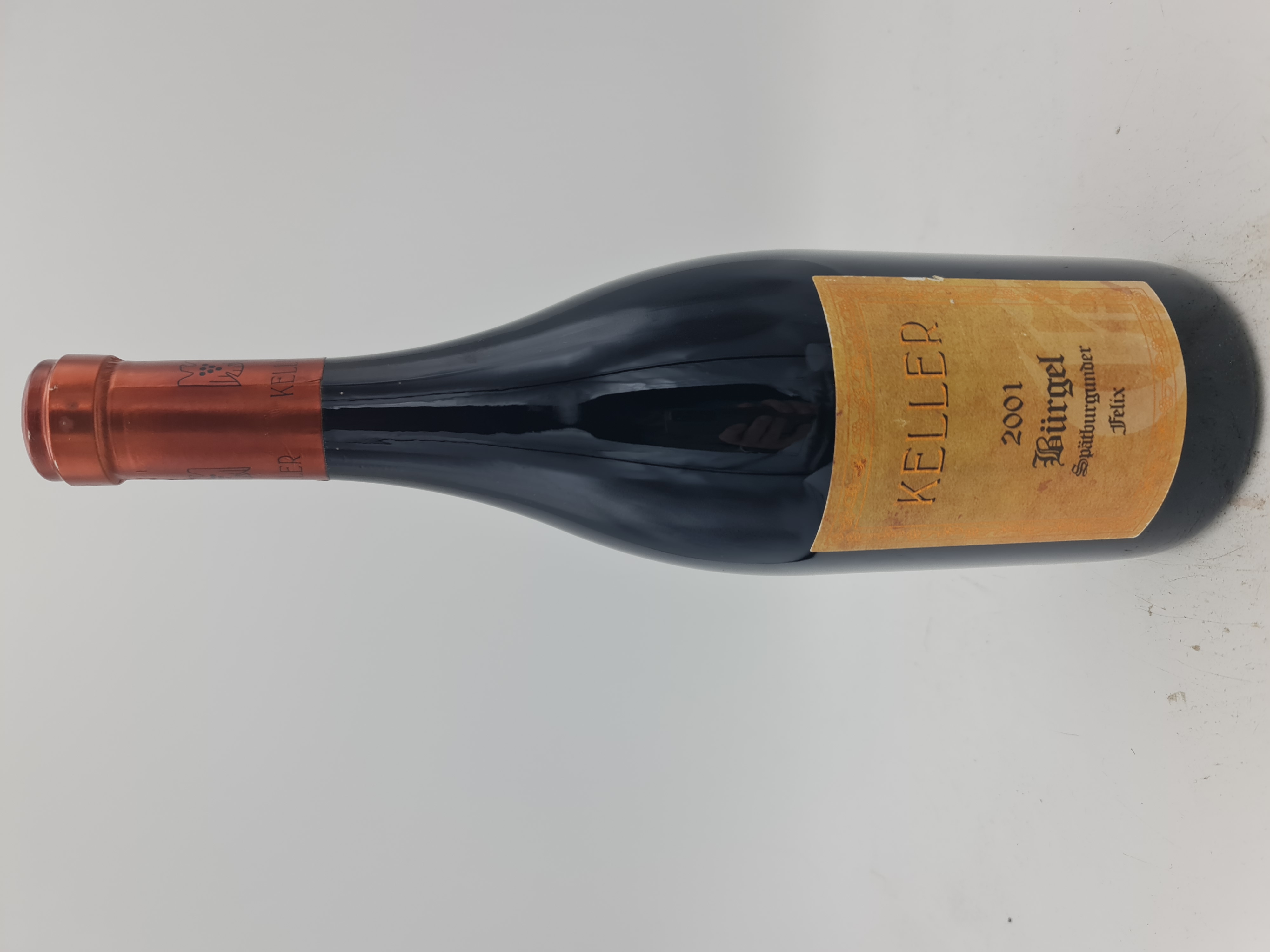 Weingut Keller - Dalsheimer Bürgel Spätburgunder 'FELIX' GG Grosses Gewächs trocken 2001