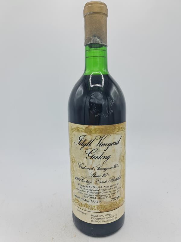 Idyll Vineyard Geelong - Cabernet Sauvignon Shiraz 1981 
