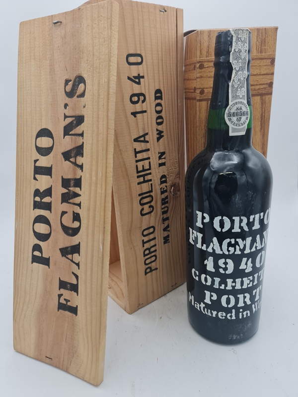 Flagman's Colheita Port 1940 Bottled 1989 VILA NOVA DE GAIA in OWC
