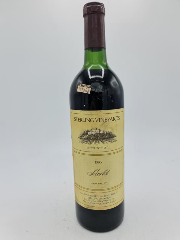 Sterling Vinyards Merlot Napa Valley USA 1985