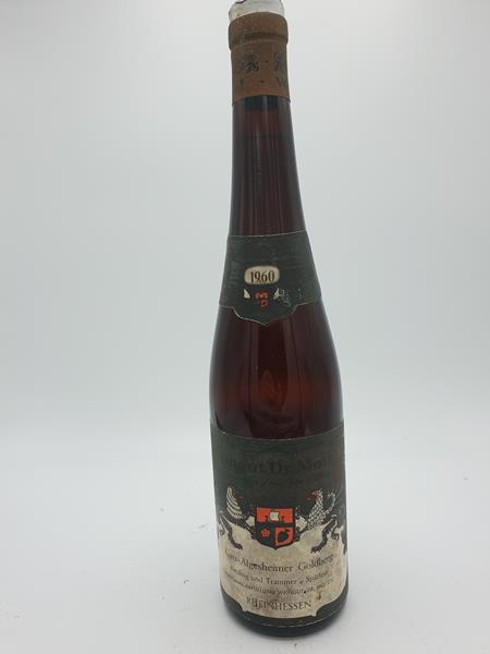 Weingut Dr. Motzel - Gau-Algesheimer Goldberg Riesling und Traminer Spätlese 1960