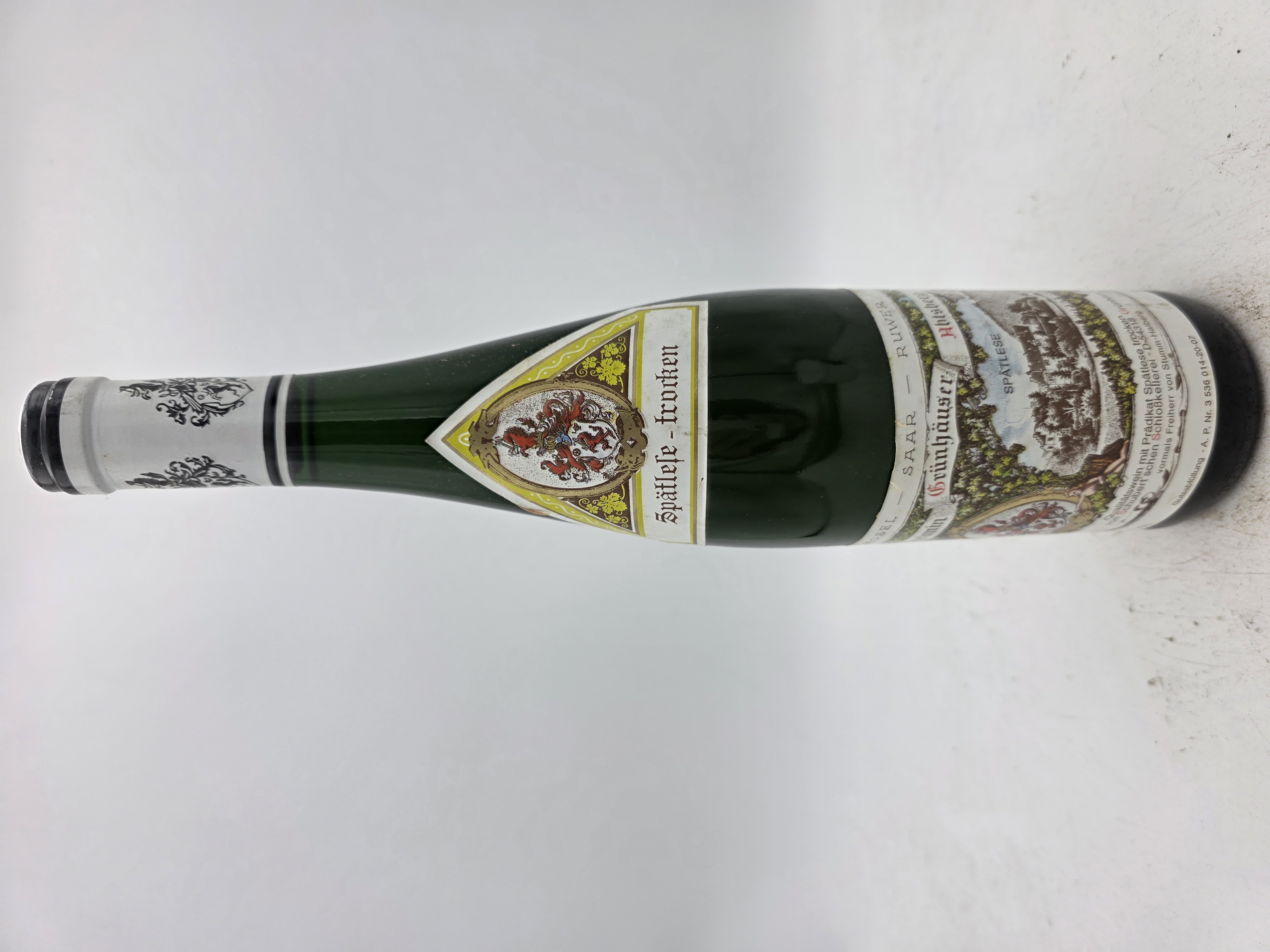 C. von Schubertsche Schlosskellerei Maximin Grünhäuser Abtsberg Spätlese trocken 2006