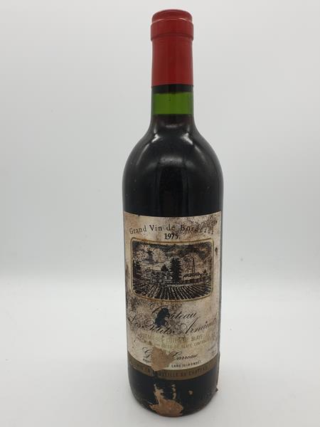 Château Les Petits Arnauds Grand vin de Bordeaux 1975