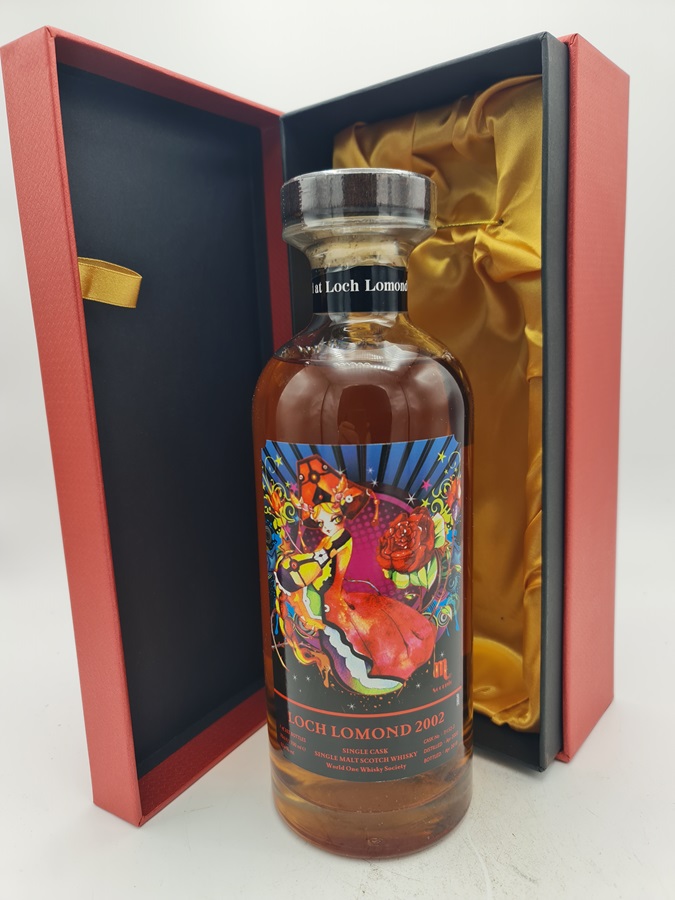 Loch Lomond 2002 bottled 2018 Single Malt Scotch Whisky World One Whisky Society Cancer Cask 7/152-3 53,6% 202 bottles OC