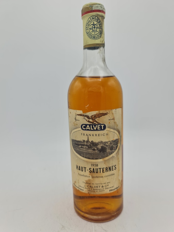 Calvet et Cie Haut-Sauternes 1958