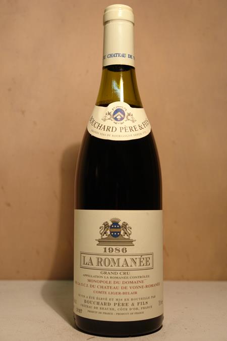 Bouchard Père & Fils 'Comte Liger-Belair' - La Romanée 'Grand Cru' 1986
