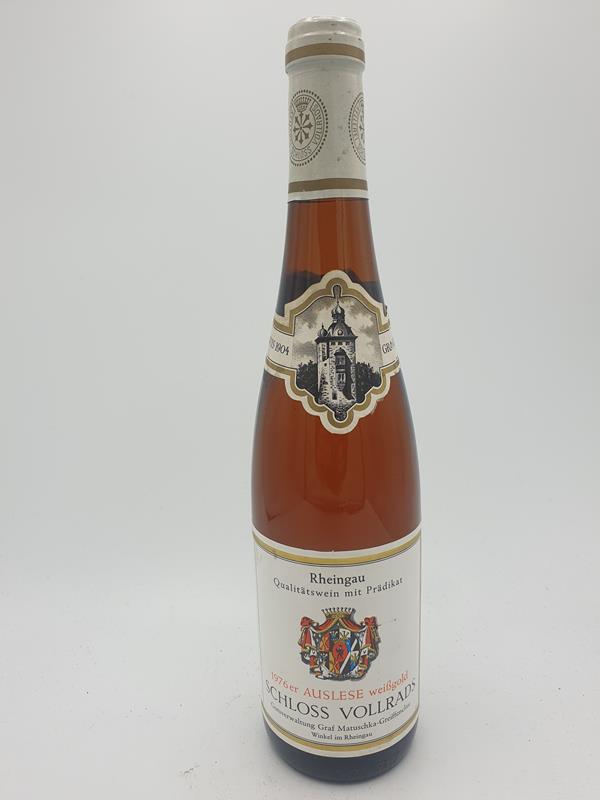 Schloss Vollrads - Riesling Auslese 'weissgold' 1976