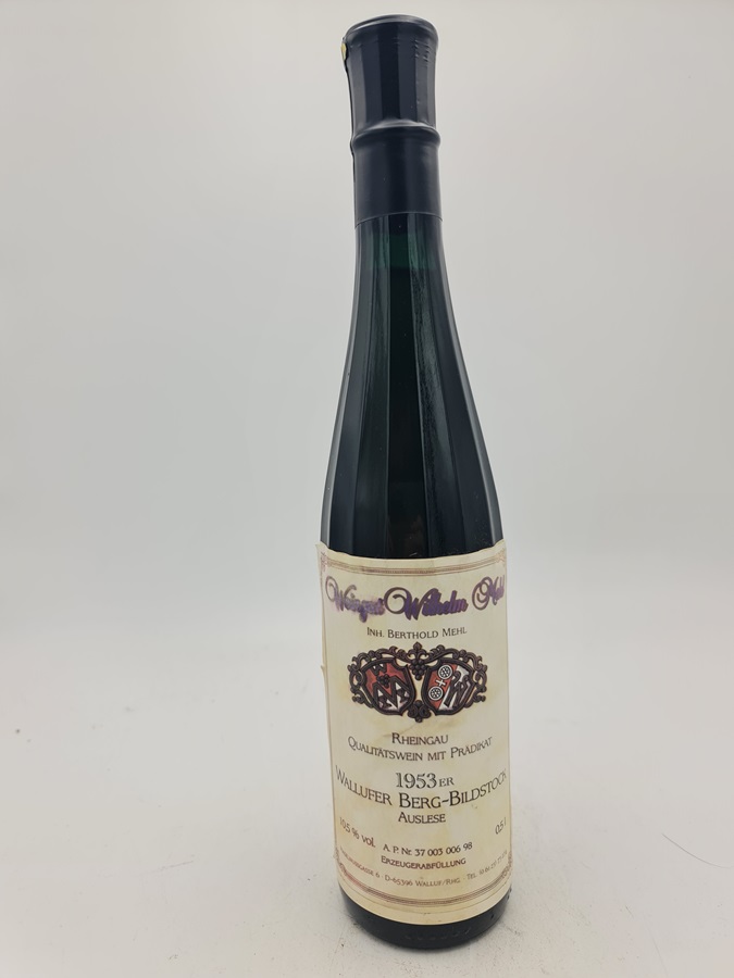 Weingut Wilhelm Mehl - Wallufer Berg-Bildenstock Auslese 1953 500ml