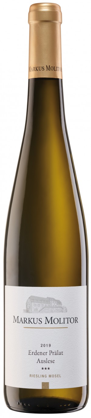 Markus Molitor - Erdener Prälat Riesling Auslese *** (3 STAR) Goldkapsel 2019 100 Parker Points