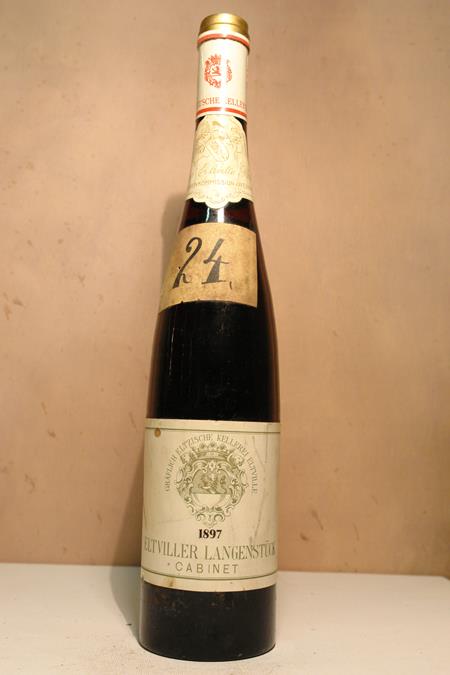 Schloss Eltz - Eltviller Langenstück Riesling Cabinet 1897