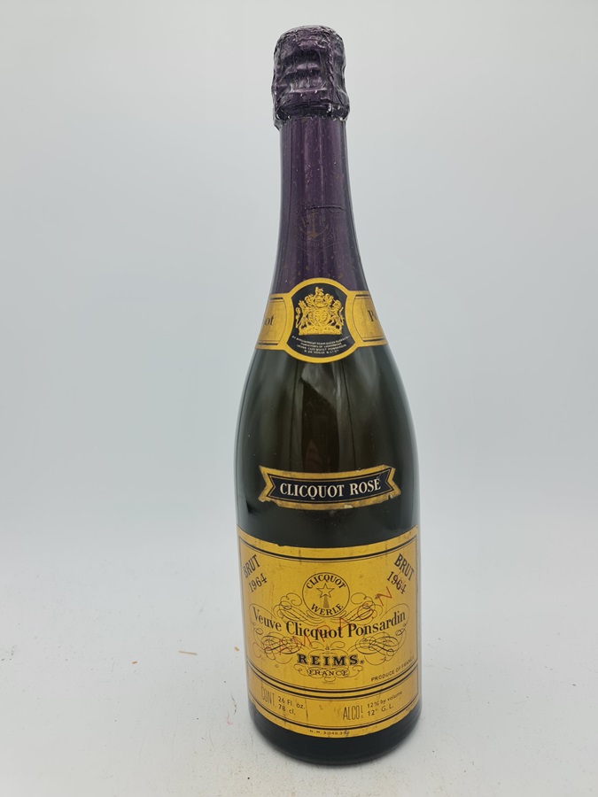 Veuve Cliquot-Ponsardin Brut Rosé GOLD LABEL 1964
