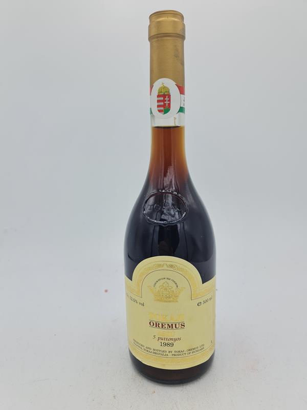Vega Sicilia Oremus Tokaji Aszu 5 Puttonyos Tokaj-Hegyalja 1989 500ml