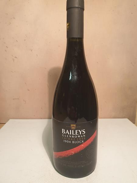 Baileys of Glenrowan 1904 Block Shiraz 1998