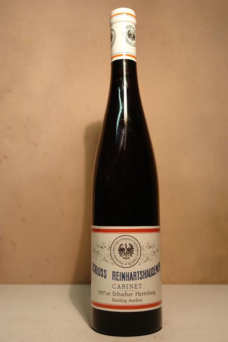 Schloss Reinhartshausen - Erbacher Herrnberg Riesling Auslese Cabinet 1937 'ex estate treasure chamber 2018'