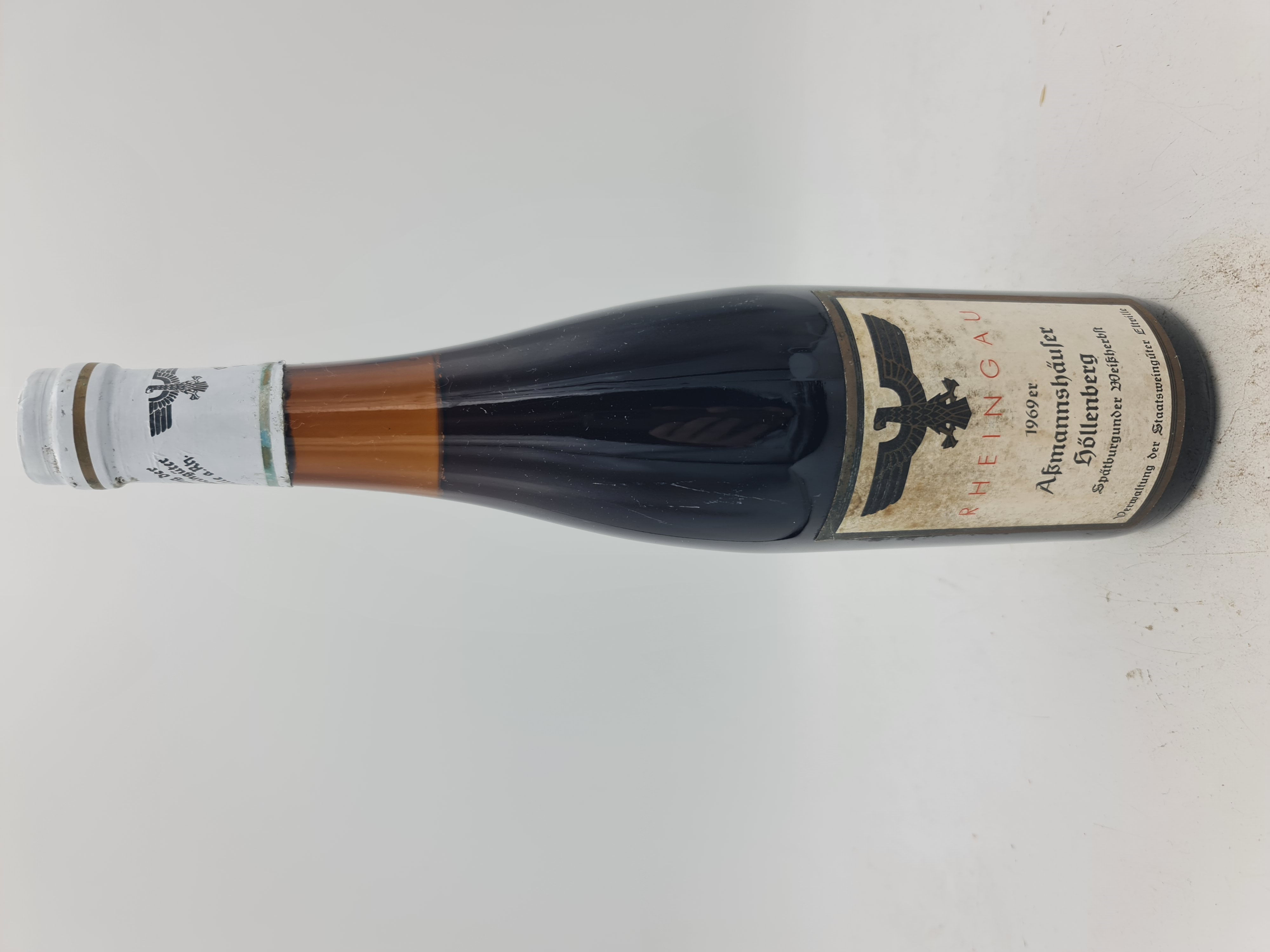 Hessische Staatsweingüter Kloster Eberbach - Assmannshäuser Höllenberg Spätburgunder Weißherbst 1969