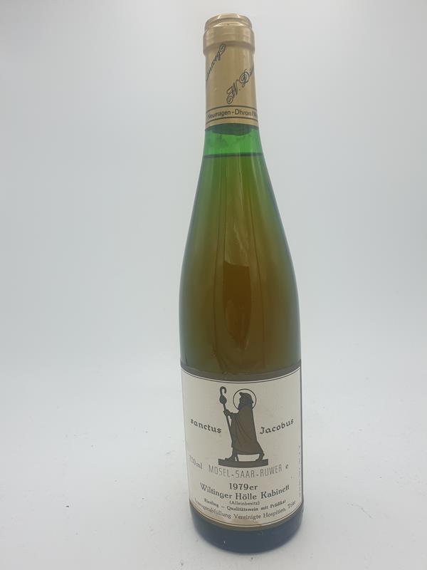 Vereinigte Hospitien 'Sanctus Jacobus' Trier - Wiltinger Hölle Riesling Kabinett 1979