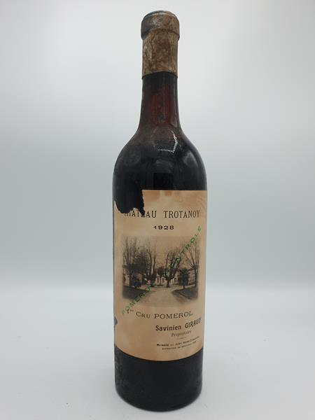 Château Trotanoy Pomerol 1928 'Savinien Giraud Propriétaire'