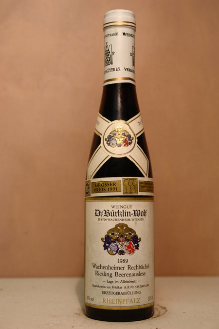 Dr. Bürklin Wolf - Wachenheimer Rechbächel Riesling Beerenauslese 1989 375ml