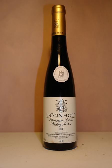 Hermann Dönnhoff - Oberhäuser Brücke Riesling Auslese Goldkapsel Versteigerungswein 2000 375ml