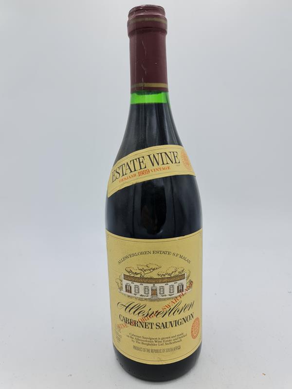 Allesverloren Cabernet Sauvignon Swartland South Africa 1989